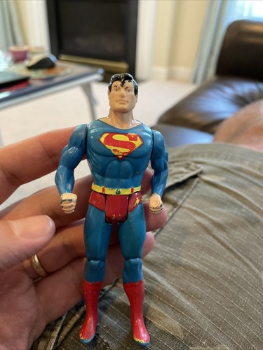 Superman Vintage Kenner DC Super Powers Figure 1984 No Cape