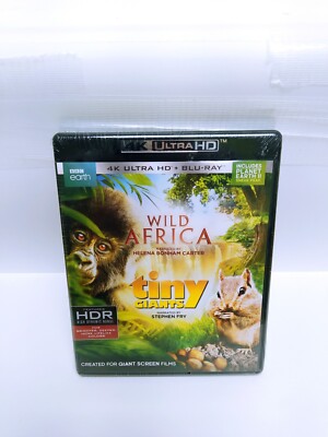 Wild Africa: Tiny Giants, BBC Planet Earth 4K UHD + Blu-Ray OOP BRAND NEW SEALED