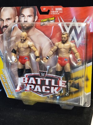WWE Series #45 Scott Dawson & Dash Wilder Action Figure 2-Pack~ NOS~ T3279