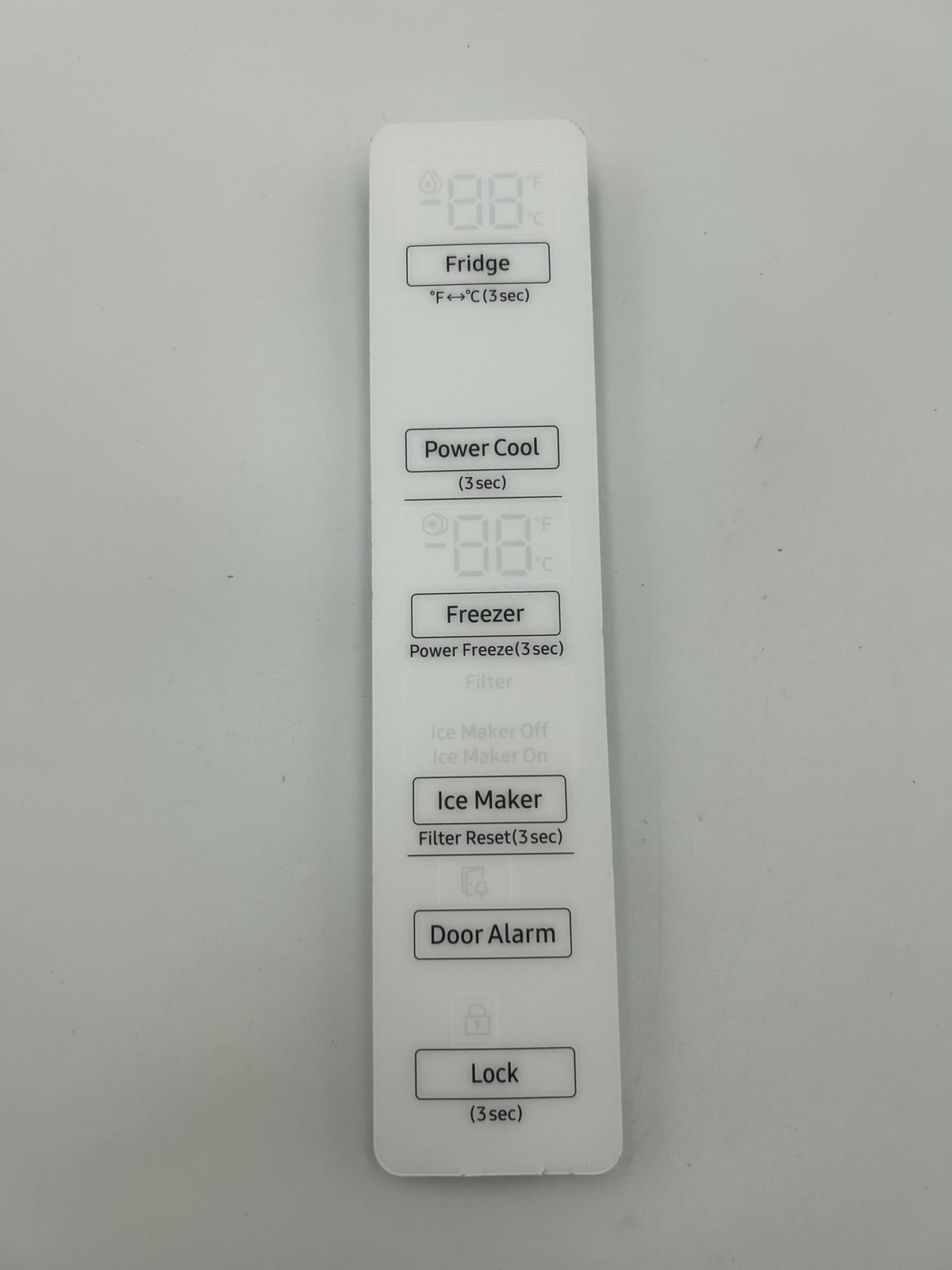 DA97-19962X Assembly Cover Control;rs5300t/tc, (OEM) by Part Supply House.  MT8