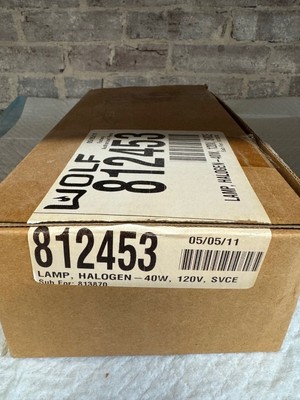 NEW SUB-ZERO OEM PART # 812453 (SUB FOR 813870) - LAMP,HALOGEN-40w,120v,SVCE