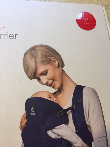STOKKE Adjustable Baby Front Carrier In Red New In Box