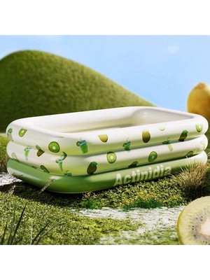 1 set of large inflatable swimming pool for adults with pump