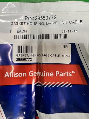 Genuine Allison Transmission 29550772 Gasket, Electromagnetic Interference(EMI)