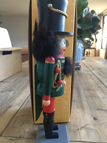 Vintage Soldier Nutcracker 11.5” Tall