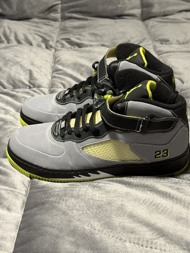 Air Jordan Fusion 5 Stealth/White-Black Bright Cactus 318608 Air Jordan Fusion 5 Stealth/White-Black Bright Cactus 318608