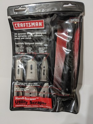 Craftsman Handi-Scraper w/ Blades 40691 Utility Paint Wood Metal Scaper USA made