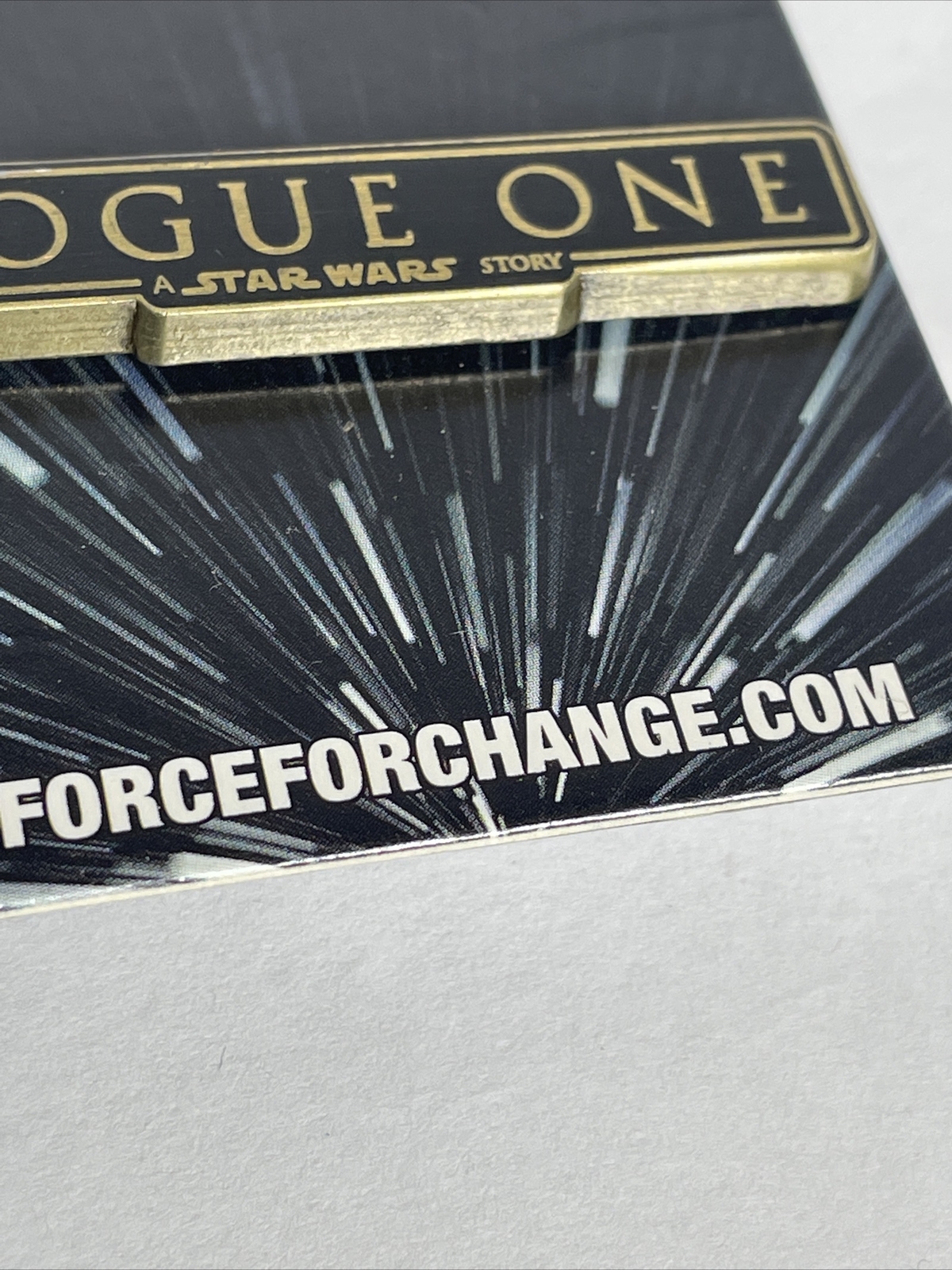 Disney Parks Star Wars Rogue One Force For Change UNICEF Trading Pin NEW