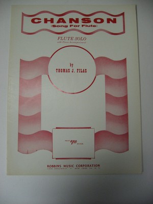 Brass Woodwind Flute With Piano Accompaniment - 