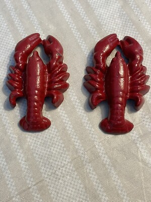 2- Cast Iron Lobster Bottle Openers / Paperweights, JM269