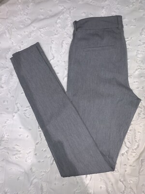 OLD NAVY GRAY HIGH RISE PIXIE SWCRET-SMOOTH POCKETS SIZE 2tall