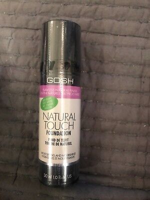 New Sealed GOSH Natural Touch Foundation 32 pearl Discontinued 