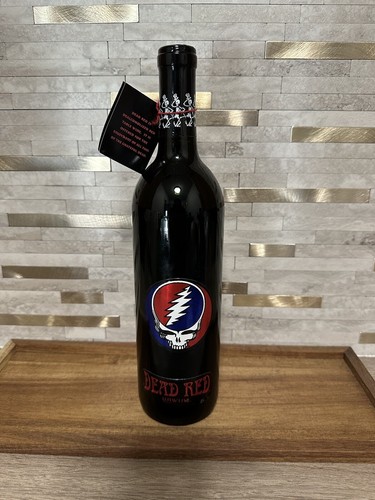 Unopened Vintage 1996 Grateful Dead UnWine 1st Edition Set of 4 Dead Red w/Tags