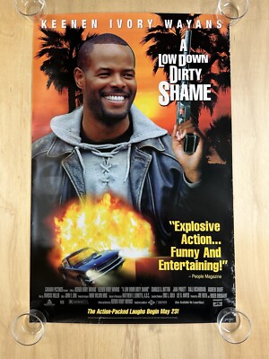 A Low Down Dirty Shame Original Movie Poster Movie Approx 26''x40'' Rolled