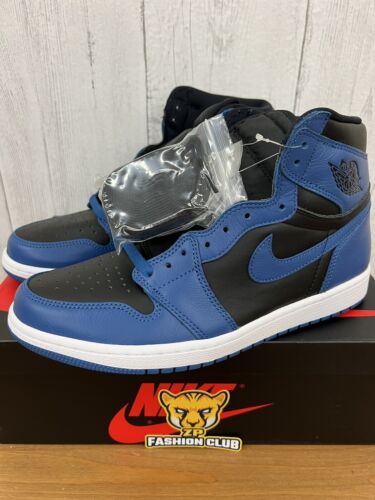 Nike Air Jordan 1 Retro High OG Dark Marina Blue MENS 555088 Nike Air Jordan 1 Retro High OG Dark Marina Blue MENS 555088