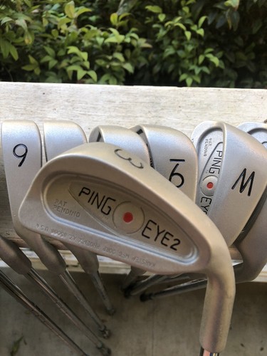 PING EYE2 【S】UP-SIDE-DOWN Ping Eye 2 Pat Pend Upside Down black Dot Pitching wedge