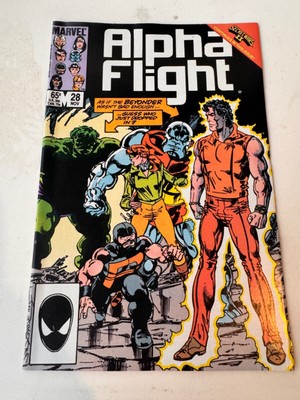 marvel comic 28# nov aug alpha flight