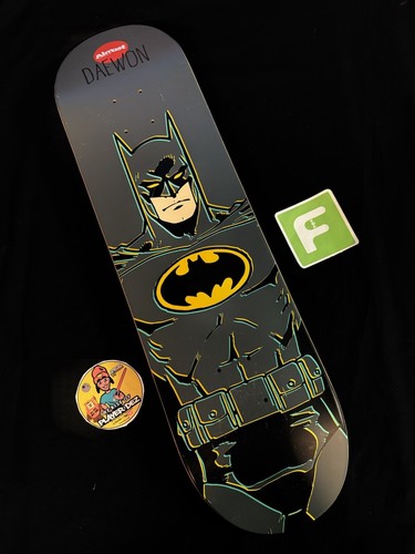 未使用　Almost Daewon Batman スケートボードデッキ Almost Daewon Song Batman Grey 8.25'' Skateboard Deck