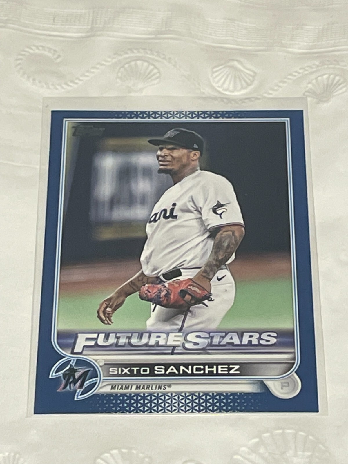 Sixto Sanchez Future Stars FS Blue Parallel SP 2022 Topps