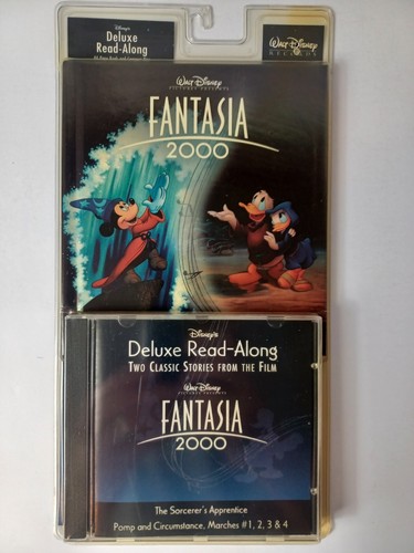 Disney Fantasia 2000 Deluxe Read-Along 44 Page Book and CD