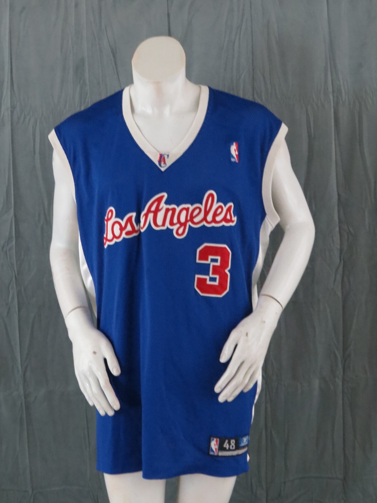 美品 Reebok NBA LA CLIPPERS 7 ODOM Jersey Reebok SEWN Los Angeles Clippers #7 Lamar Odom NBA Jersey