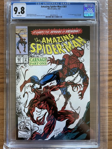アメコミリーフ Venom War Carnage #1 CGC 9.8 アメコミリーフ Venom War Carnage #1 CGC 9.8 アメコミリーフ