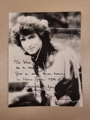 To Ken As A Memory Of Very Nice Evening In NY 19th Aug Peter Orloff Signed Photo