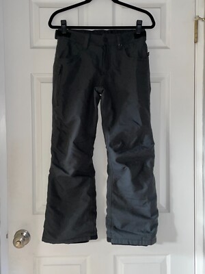 Ing Pants Black Denim Size M Medium 10-12 Euc!