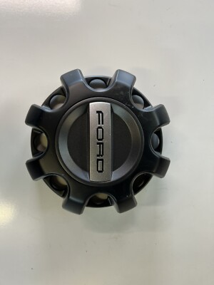Ford F-250 F-350 Super Duty Matt Black Rear Center Wheel Cover Hub Cap O E M