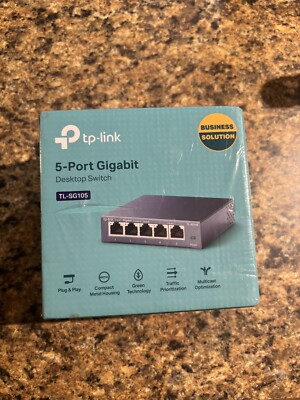 TP-Link TL-SG105, 5 Port Gigabit Desktop Switch