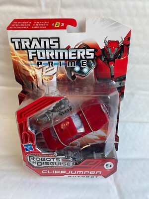 BNIB TRANSFORMERS PRIME ROBOTS IN DISGUISE CLIFFJUMPER AUTOBOT HASBRO FIGURE TOY
