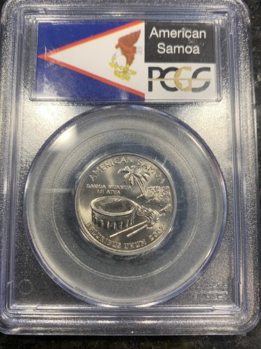 2009-D 25c American Samoa Quarter PCGS MS67
