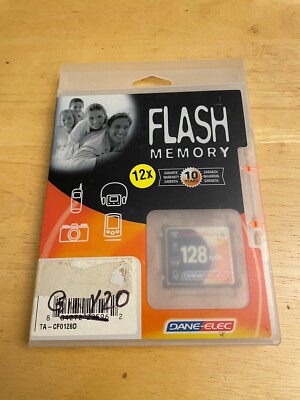DANE-ELEC 128MB Compact Flash Camera Memory Card