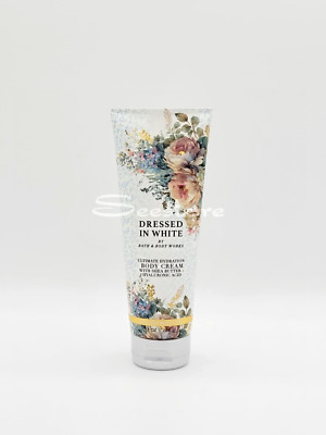 Bath & Body Works Dressed in White Ultimate Hydration Body Cream 8 oz New