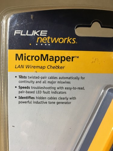 Fluke Networks MicroMapper MT-8200-49A Network Testing Device  
