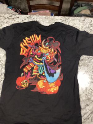 Gym Alex Eubank Elysium Athletic Halloween Samurai T-Shirt XL