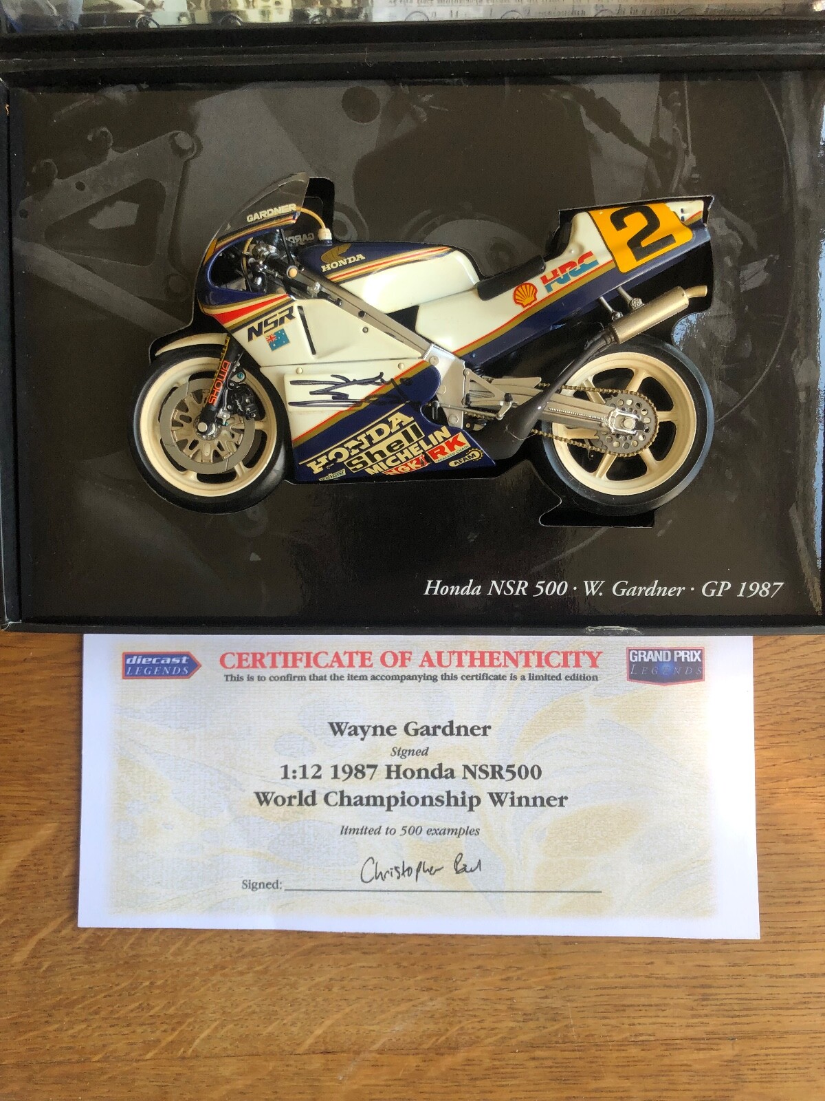 人気メーカー・ブランド ミニチャンプ Honda NSR500 W. Gardner GP