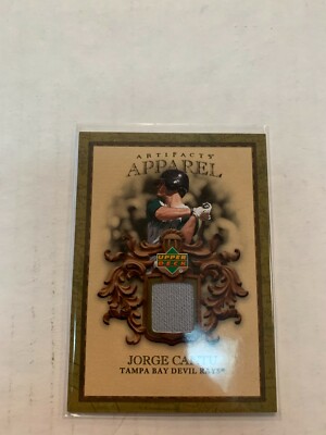Jorge Cantu 2007 Artifacts Jersey Card #MLB-JC