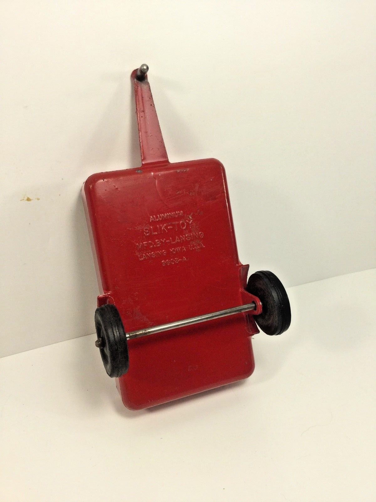 Vintage, Slik-Toy Red Aluminum Trailer, 8903, Loose, Made In The USA