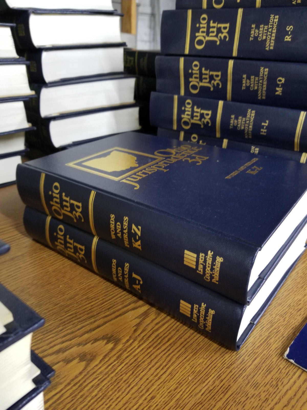 Complete Ohio Jurisprudence 3D 111 Total Volumes Law Legal Books