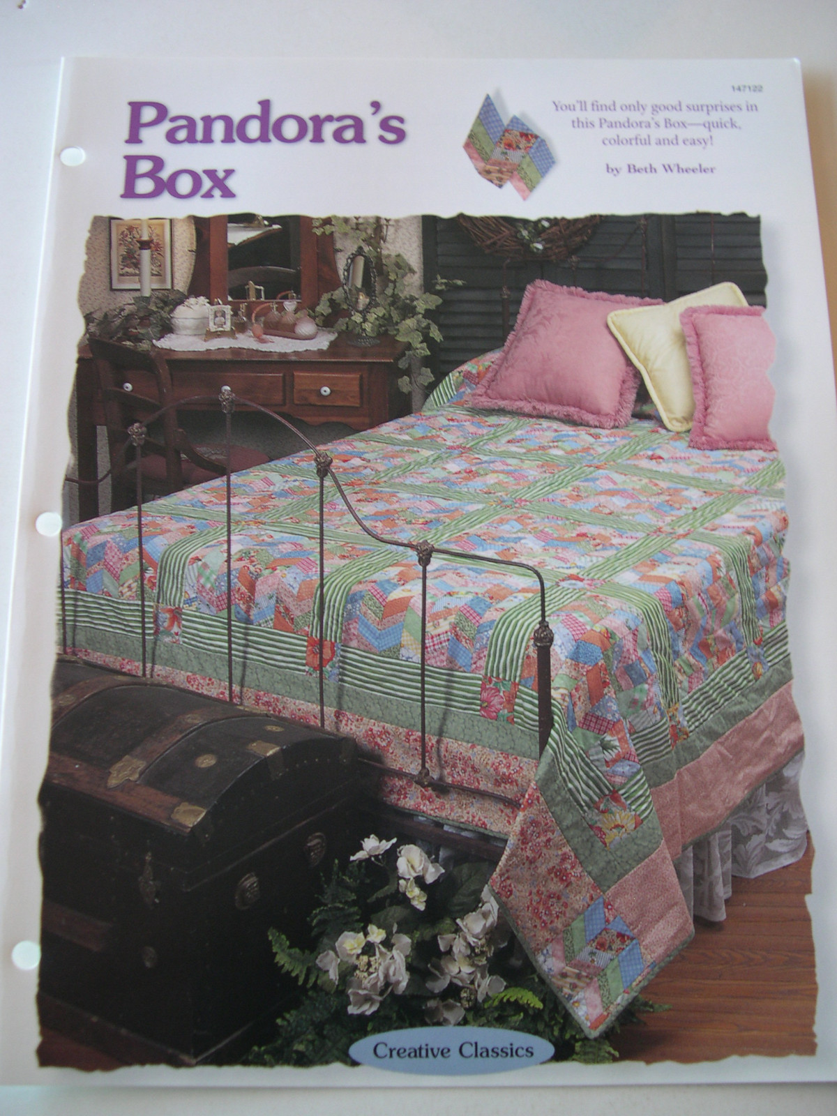 Pandora's Box Quilt Pattern Creative Scrap Quilting House of White