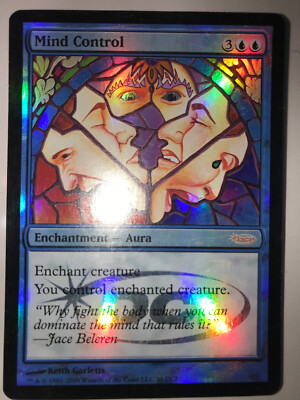 Magic The Gathering Mind Control #30 DCI Promo Foil LP
