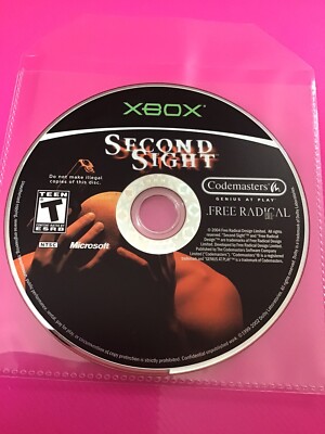 Second Sight Xbox DISC ONLY Genuine - NO tracking - fast ship!