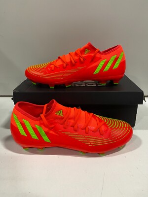 Adidas Predator Edge.3 L FG Soccer Cleats - Solar Red