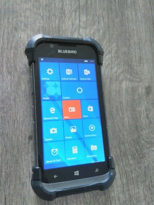 Bluebird EF500R-WNLG Handheld Computer Barcode Scanner W10 Used, great conditon!