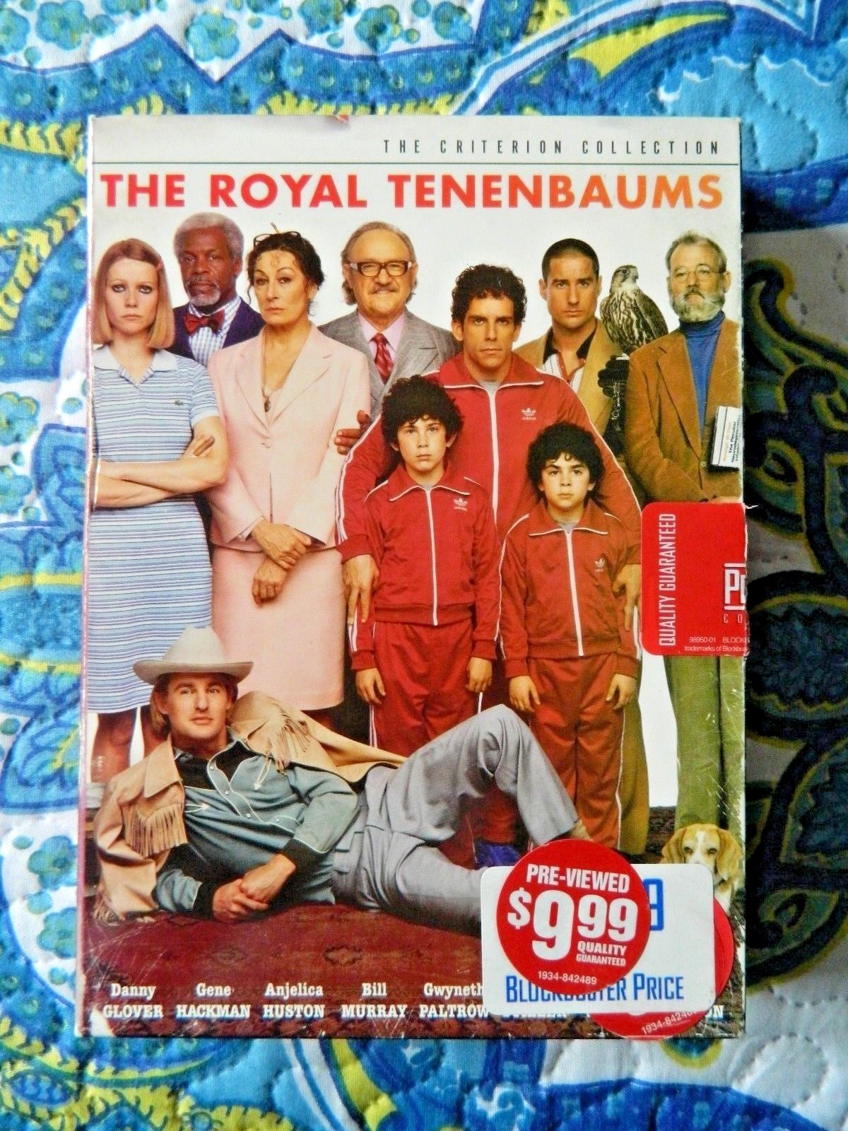 The Royal Tenenbaums DVD 2002 2-Disc Set Ben Stiller Gwyneth