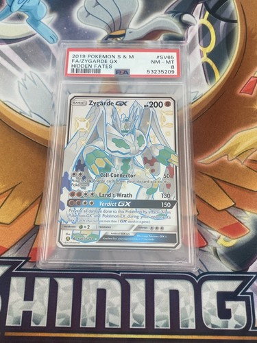 ポケモンカード　グレイシアGX hidden fates (英語版) PSA9 2019 Pokemon Hidden Fates - Full Art CHARIZARD GX - #SV49