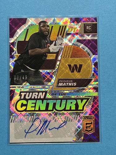 2022 Panini Donruss Elite Phidarian Mathis #TC-79