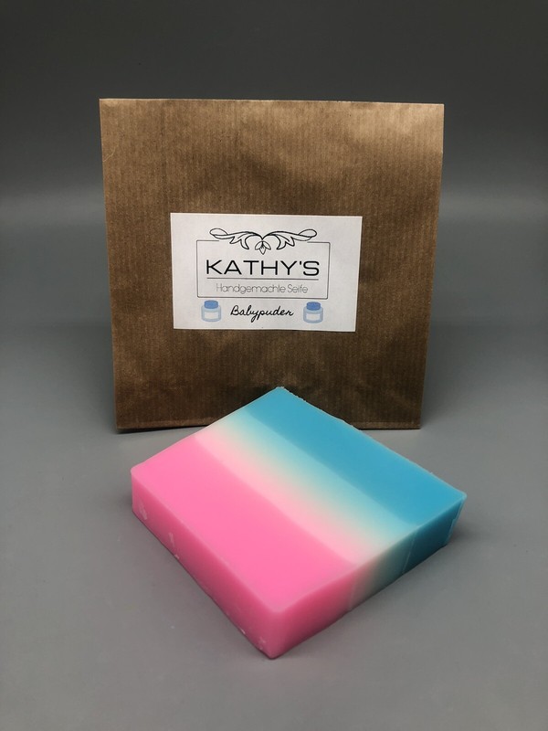 90g Handgemachte Seife Babypuder