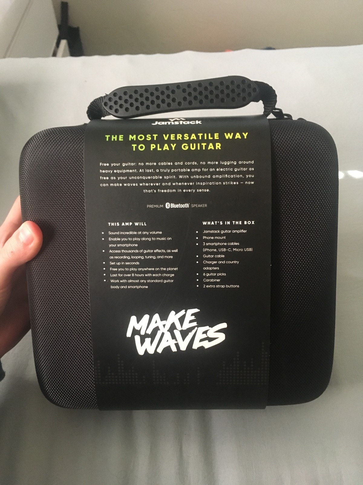 Jamstack - The World's First Attachable Guitar Amp